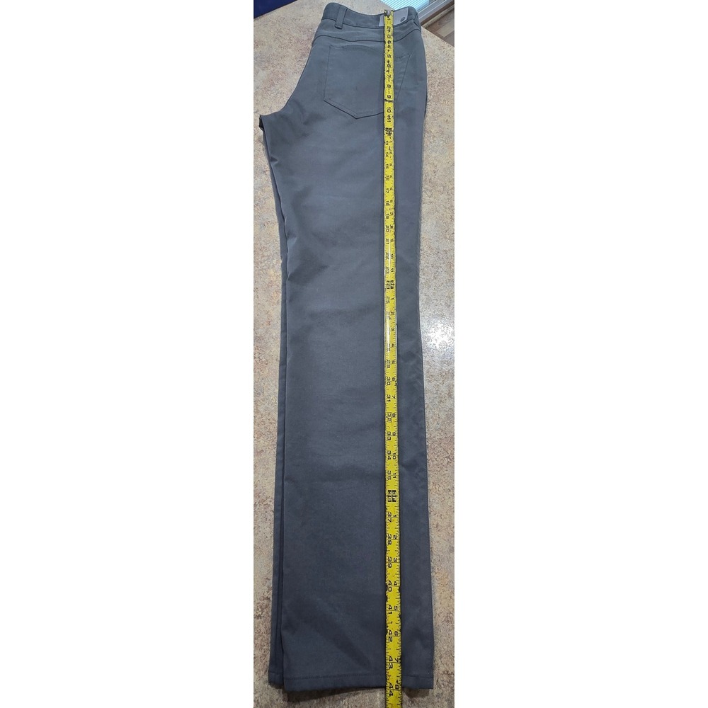 Peter Millar Crown Sport Men's Gray 5-Pocket Performance Golf Pants 32x34 EUC - Picture 12 of 16